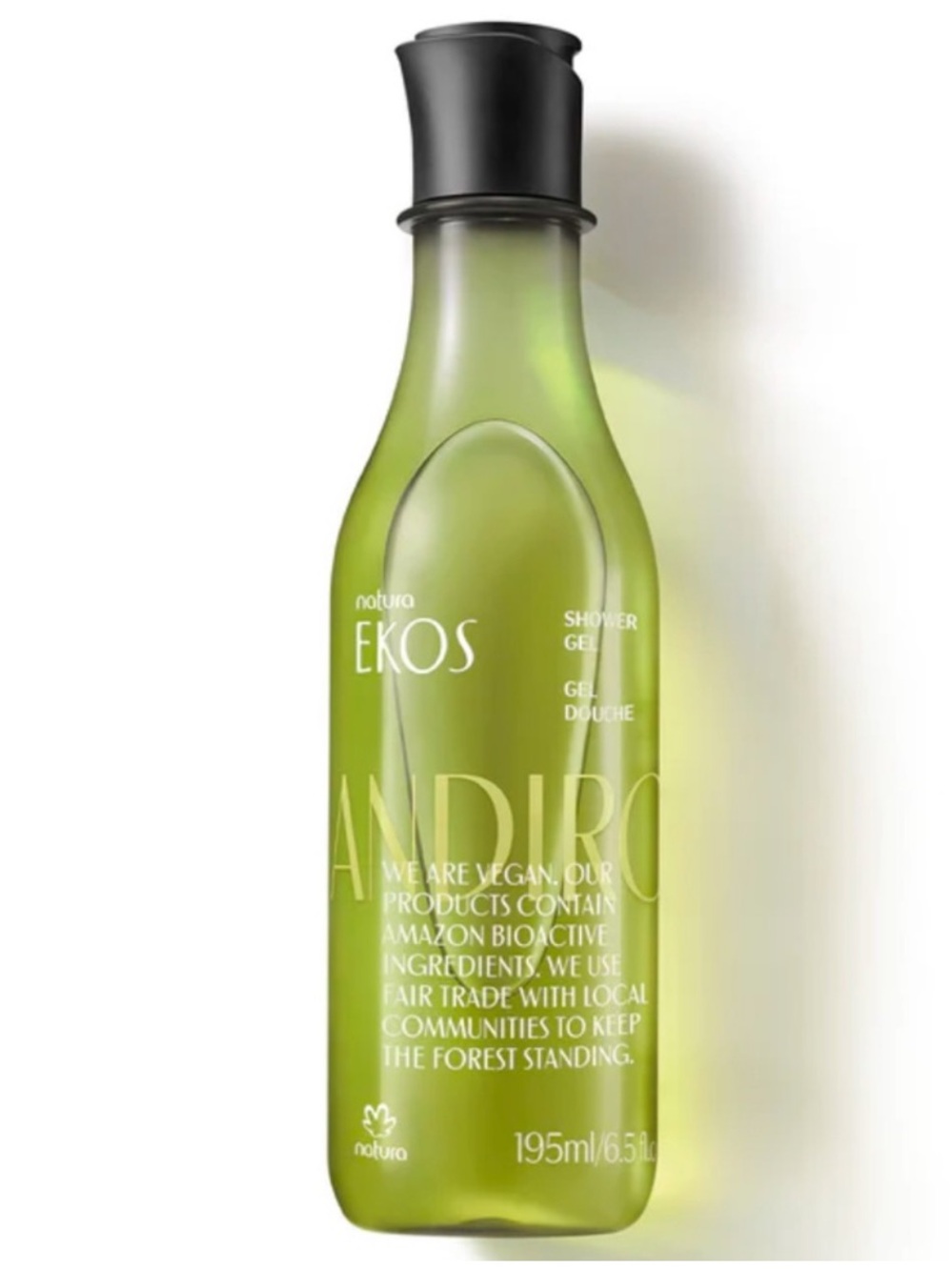 Natura EKOS ANDIROBA CREAMY SHOWER GEL 6.5oz BRAND NEW/SEALED